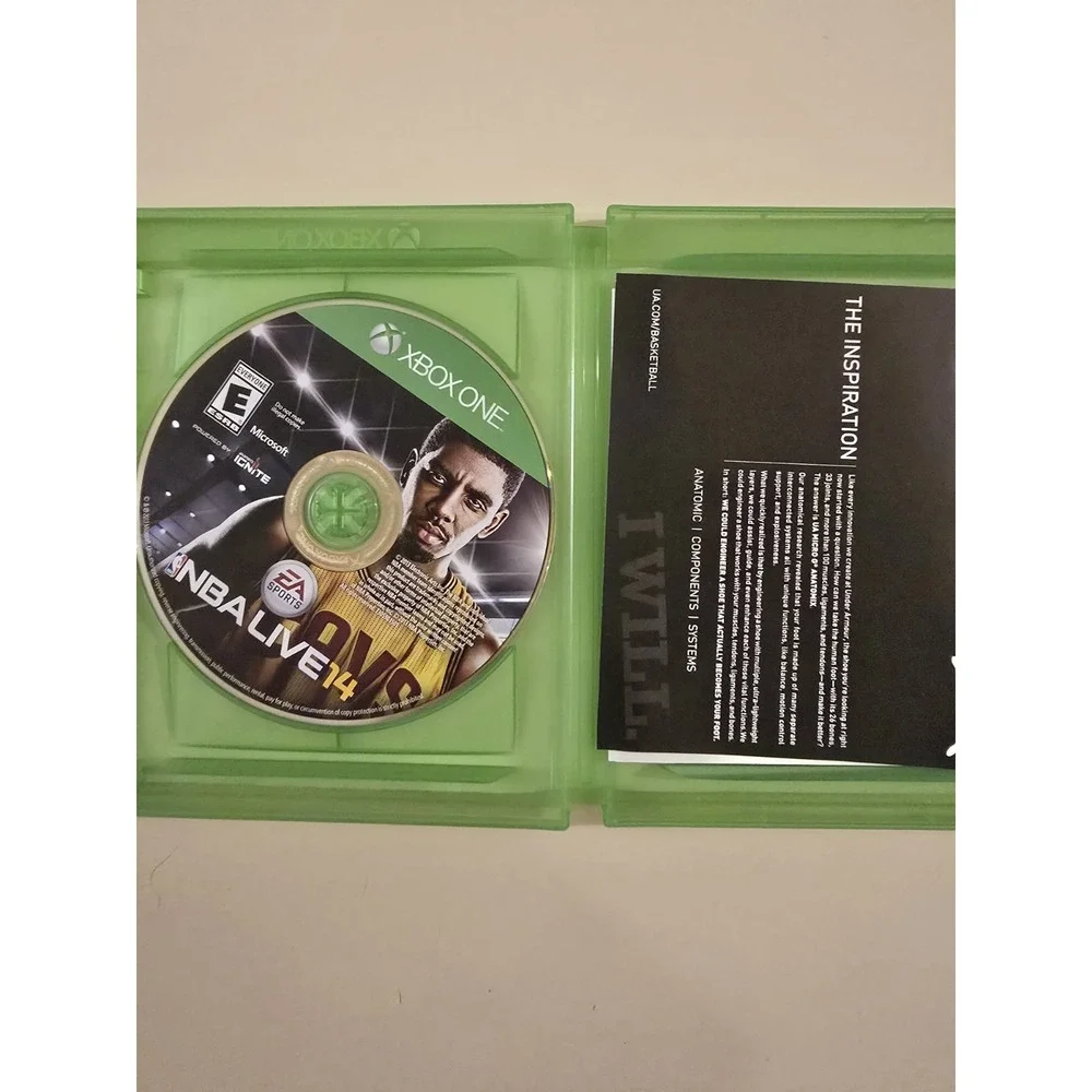 NBA Live 14 (Microsoft Xbox One, 2013) Game Disc Case Tested